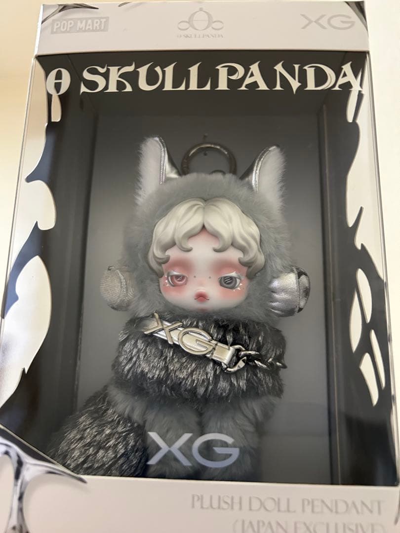 ２点セットSKULLPANDA ＸＧ　POPBEAN Fluffy & Cozy