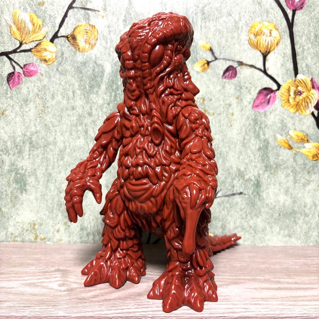 Ｍ１号 『ヘドラ』ゴジラ FINAL WARS版 ソフビ 未塗装 ブラウン成形