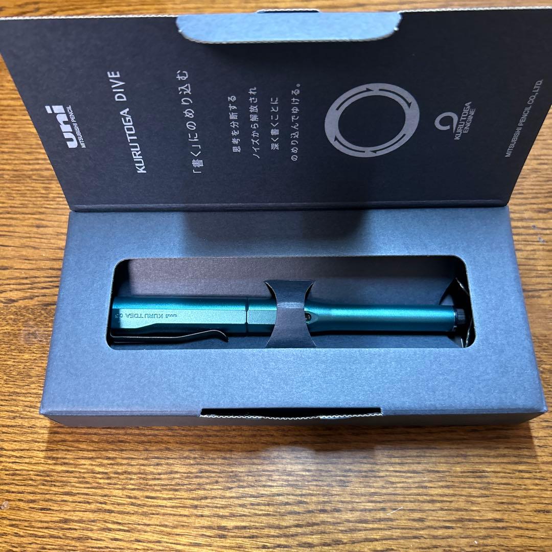UNI KURUTOGA DIVE 青 シャープペンシル本体