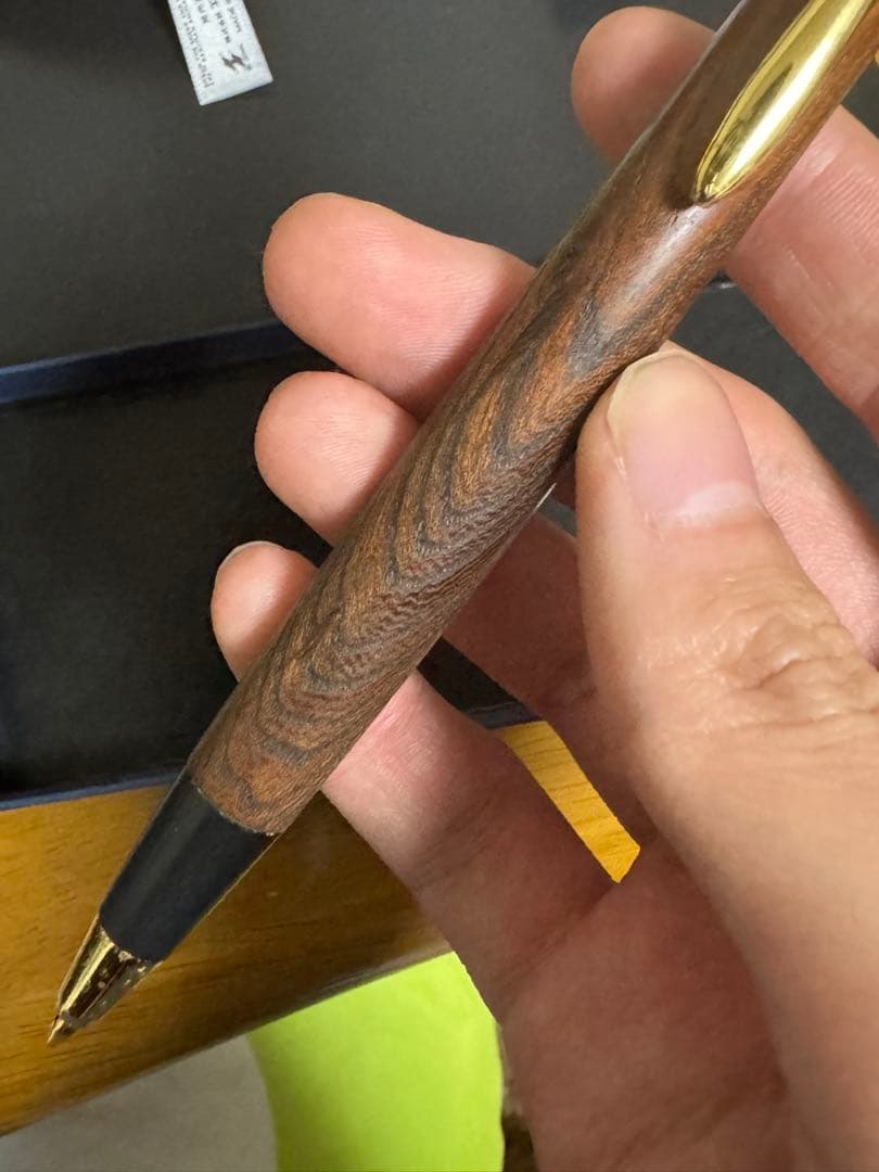 【またたび様】野原工芸 旧型 シャープペンシル 欅固定式金口・ 箱・証明書付き