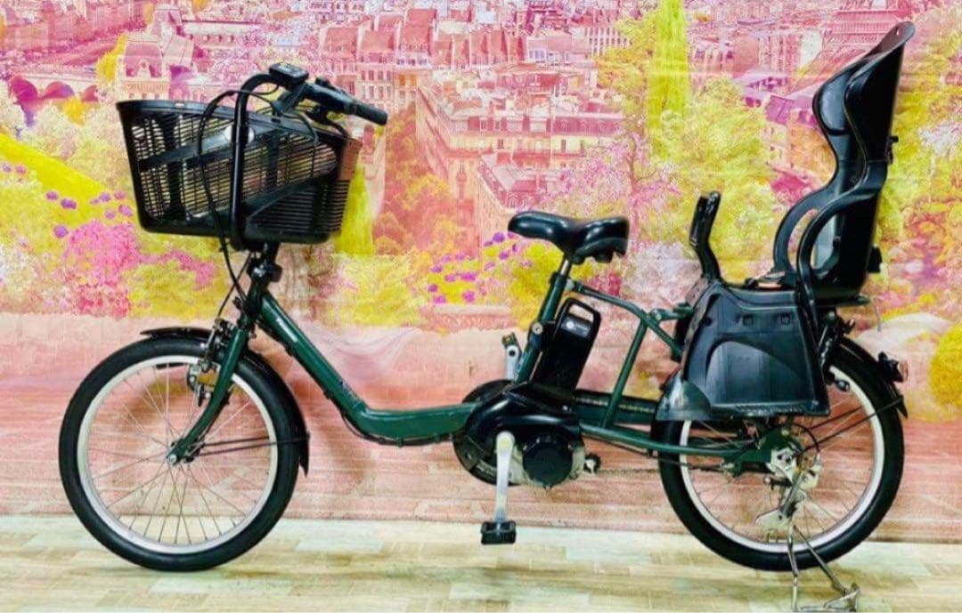 K2070 電動自転車パナソニック ギュット 子供乗せ 20インチ 送料無料
