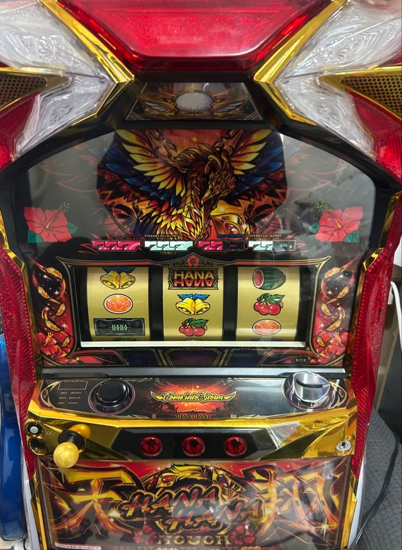パチスロ実機　ハナハナ天翔 設定キー 不要付き