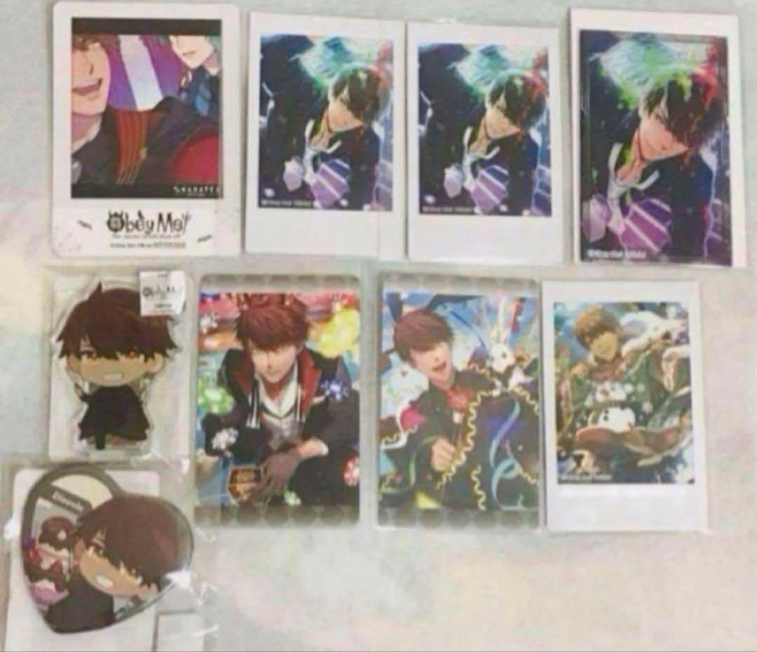 おべいみー　ディアボロ　VIPカード2種　チェキ4枚　アクスタ　ハート缶バッジ他