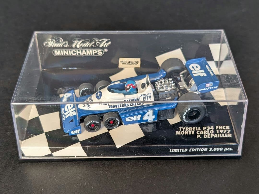 ミニチャンプス 1/43 Tyrrell P34 FNCB 1977 #4