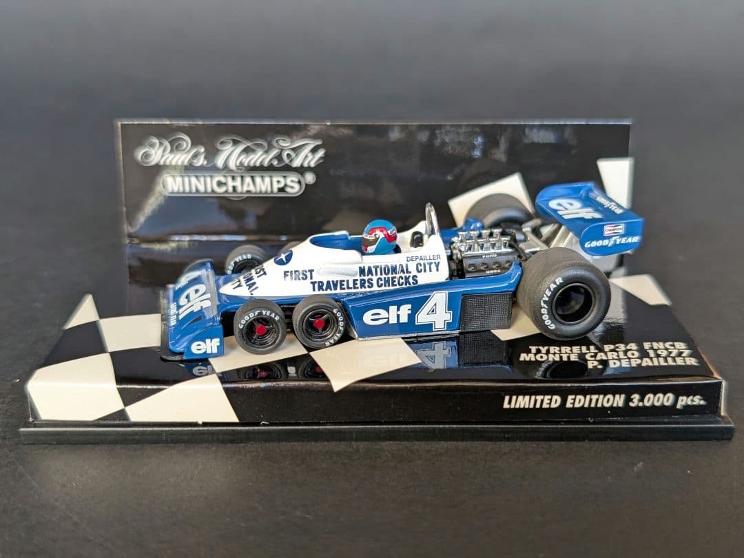 ミニチャンプス 1/43 Tyrrell P34 FNCB 1977 #4