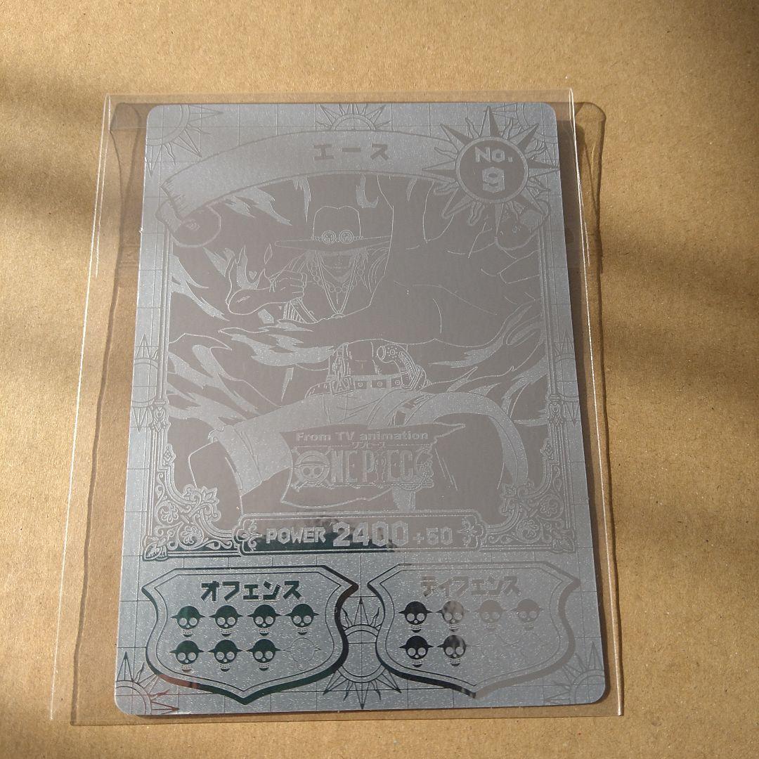 エース　ワンピース　カード　希少　絶版　匿名配送　初期　ブロマイド