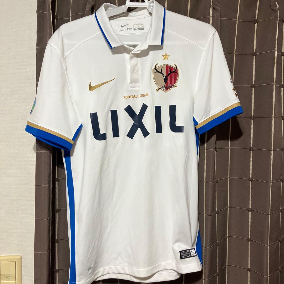 Nike Dri-FIT ホワイトジャージ Sサイズ　鹿島アントラーズ