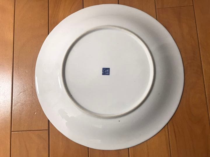 大相撲 「千代の富士 大乃国 双羽黒 北勝海」枡席土産皿 大判 大皿 和皿