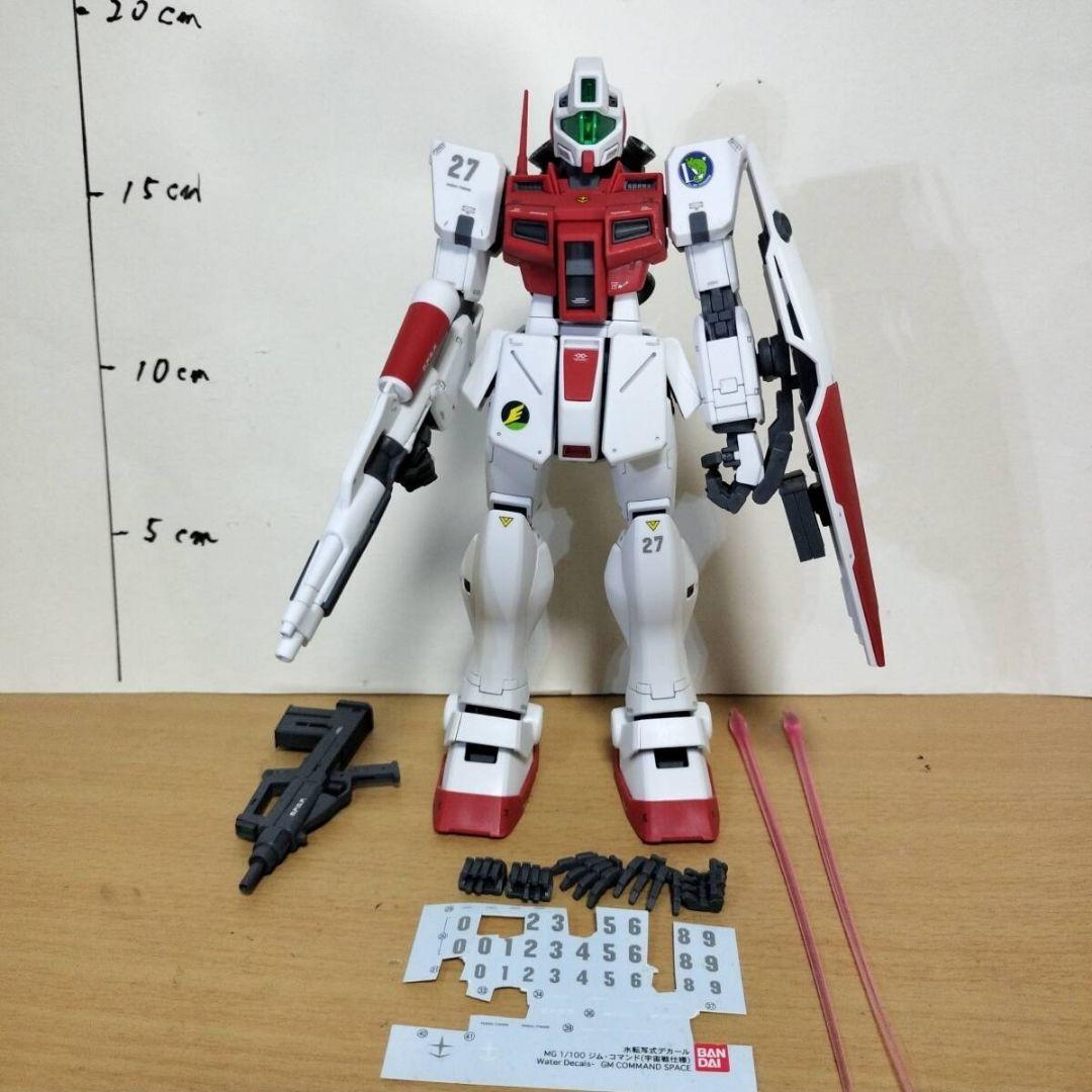 MG1/100 ジムコマンド 宇宙仕様 スタンダードカラー 塗装完成品 ガンプラ