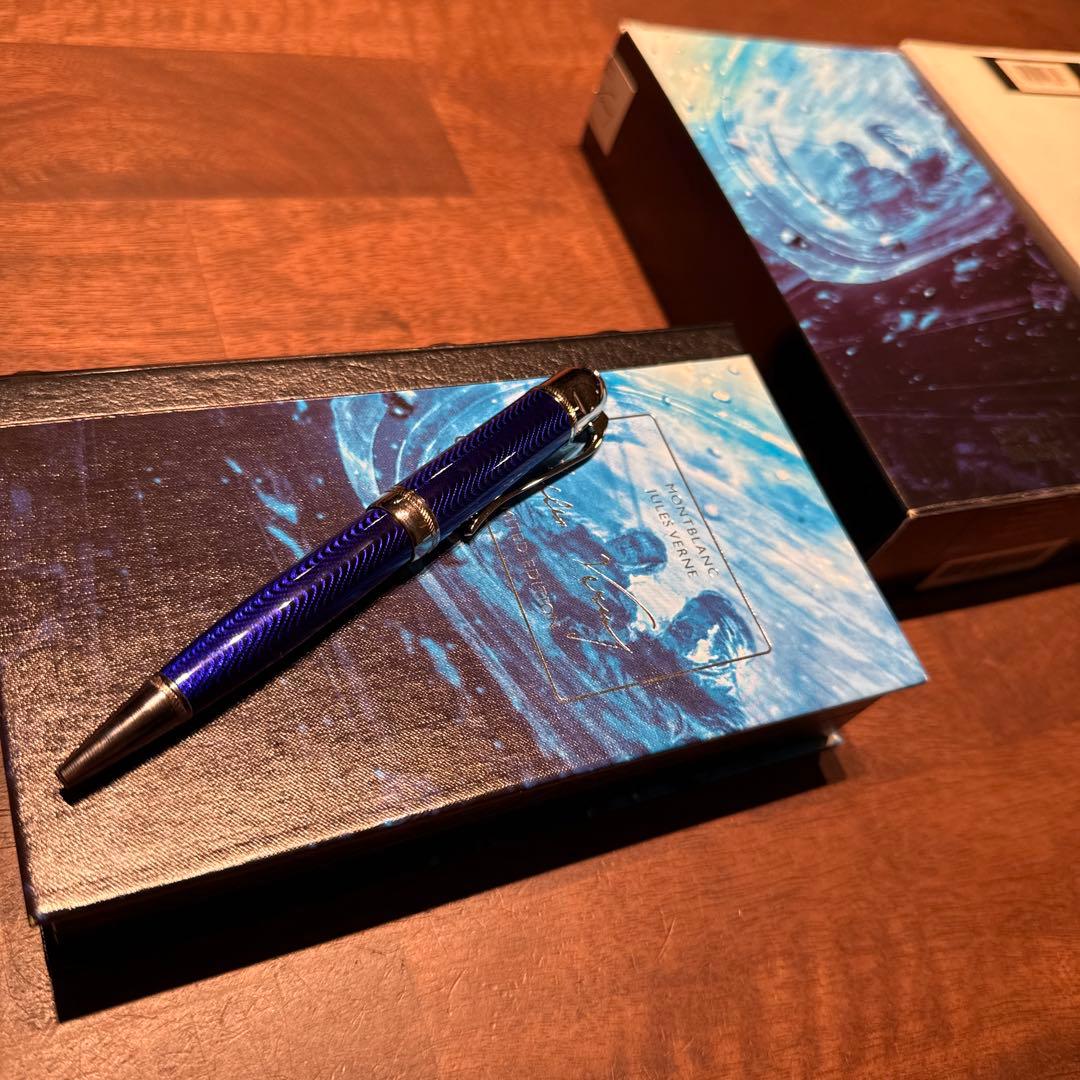 期間限定セール[希少 訳あり]モンブラン 作家シリーズジュール・ヴェルヌ