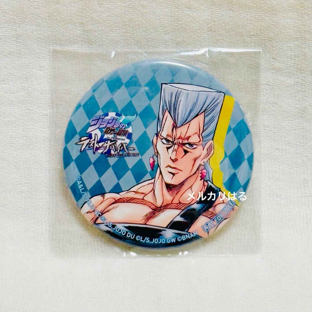 ジョジョの奇妙な冒険 ポルナレフ ラストサバイバー 缶バッジ