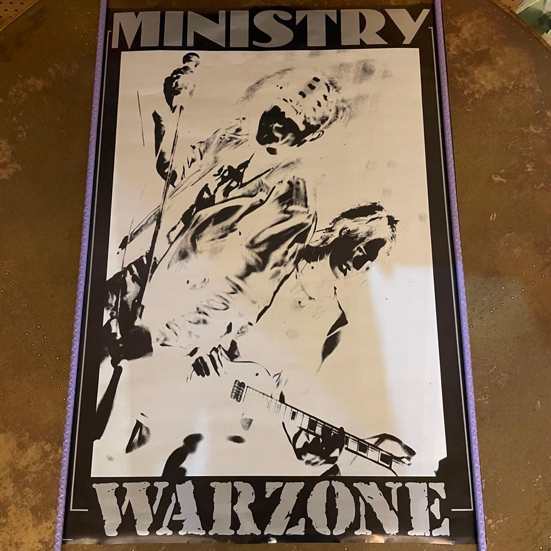 90s デッドストック MINISTRY 大判ポスター