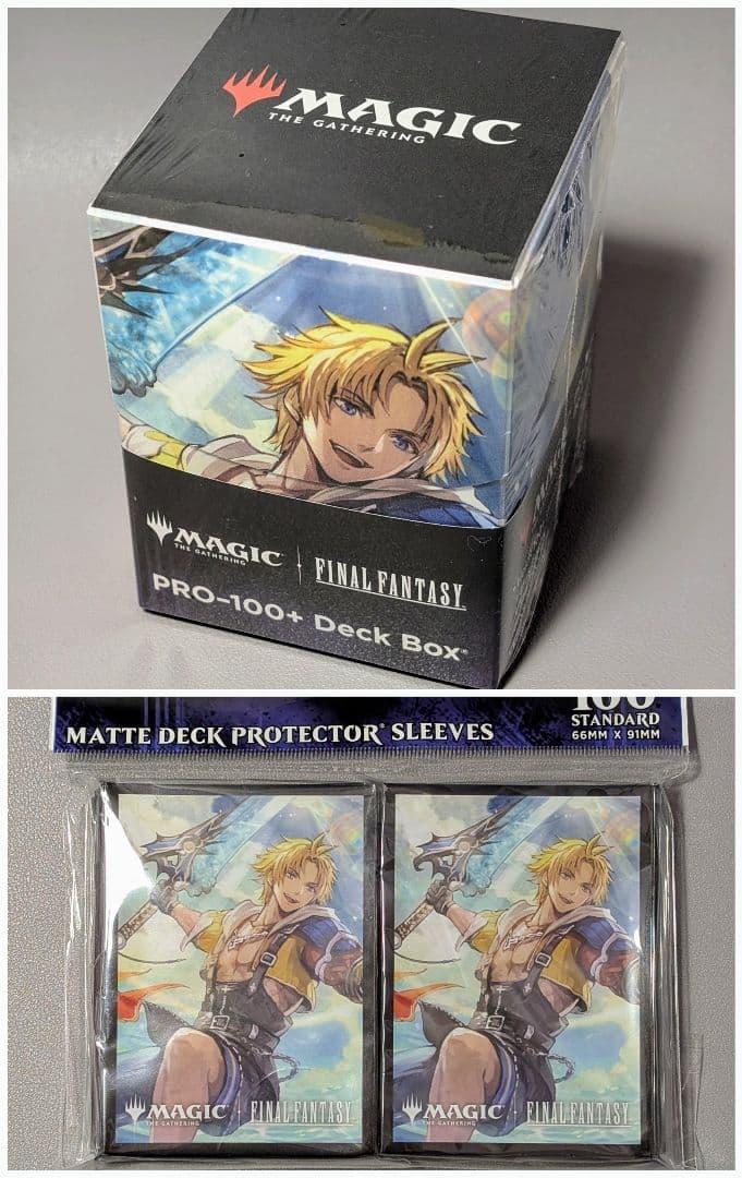 た*ち様 【未使用】MTG　ユウナのガード、ティーダ　スリーブ＆デッキボックス