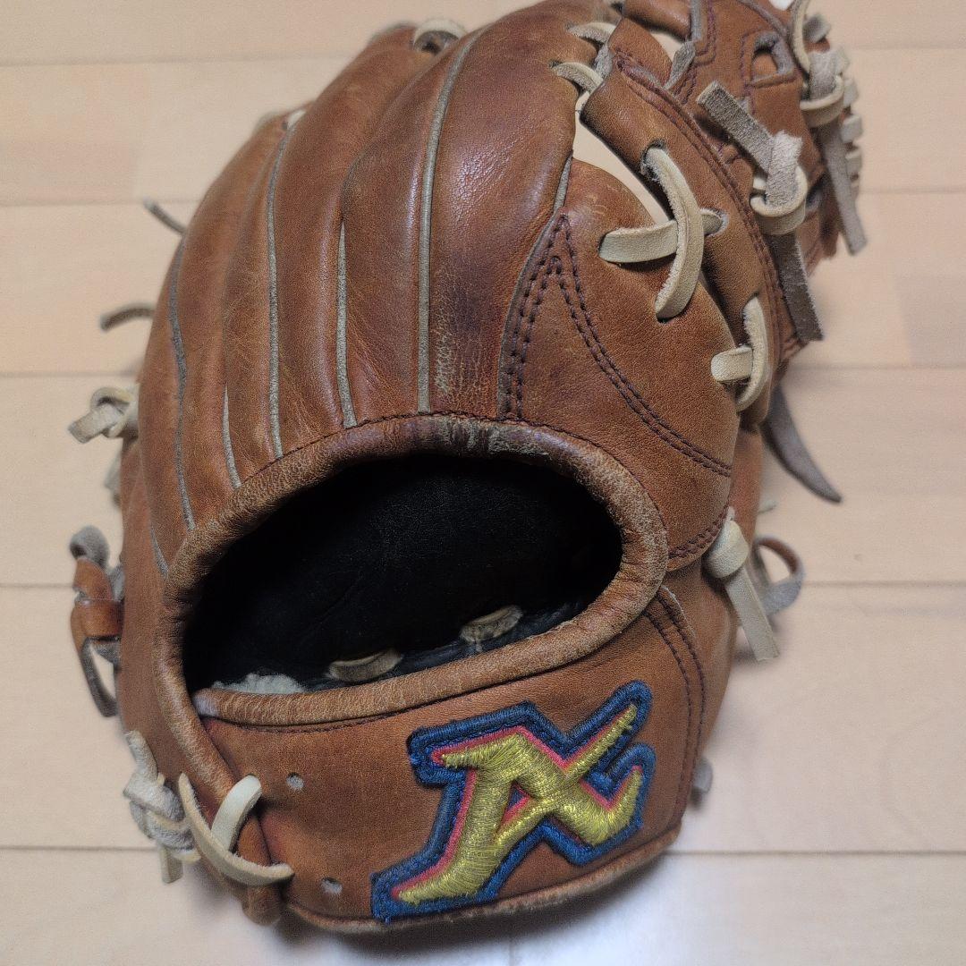 も*も様 ATOMS レザー 野球グローブ ブラウン