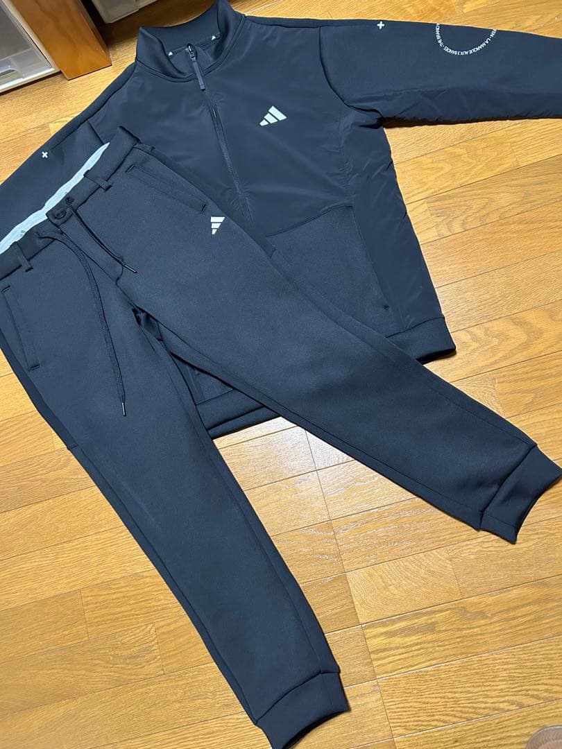 「美品」ダンボールニット☆セットアップ☆アディダス