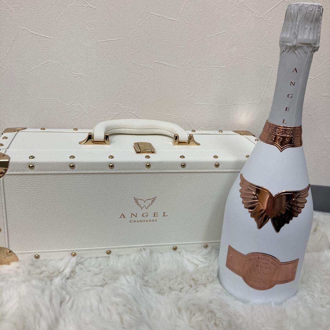 【未開栓】エンジェル シャンパン ロゼ ホワイト 750ml 箱付き ホワイト