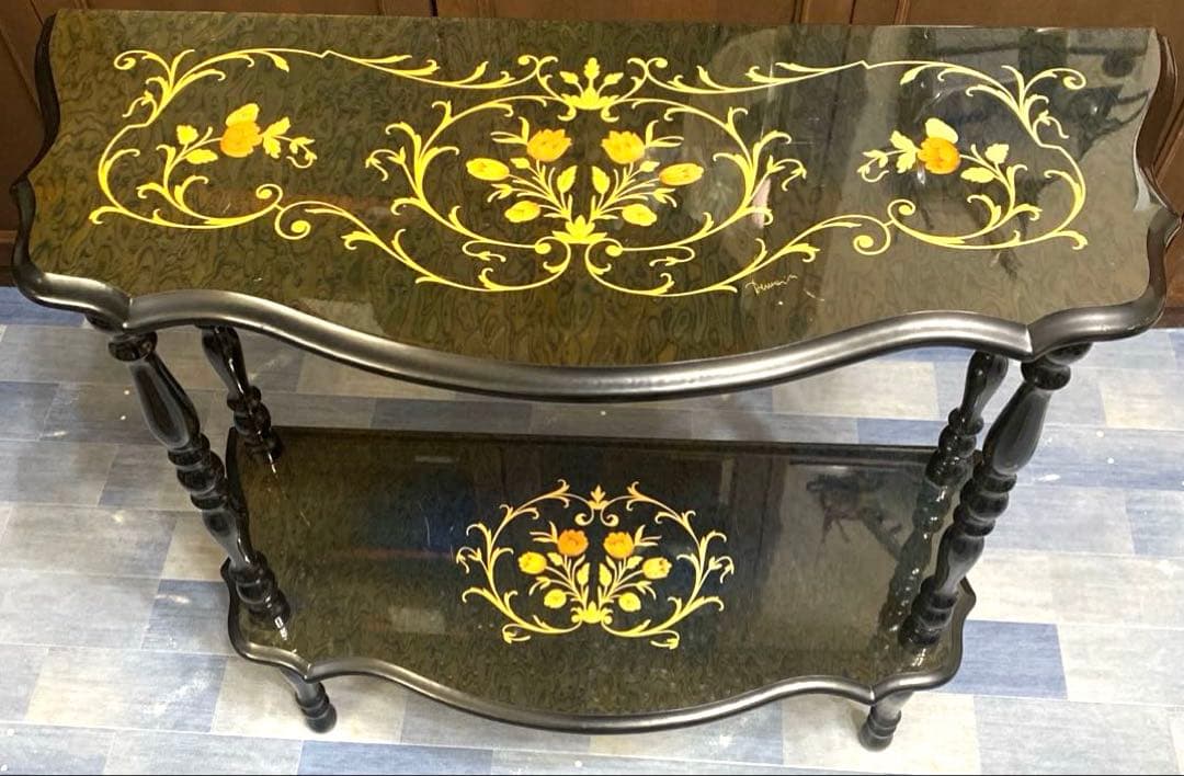 N2970 イタリアDEMAIN コンソールテーブル サイドテーブル