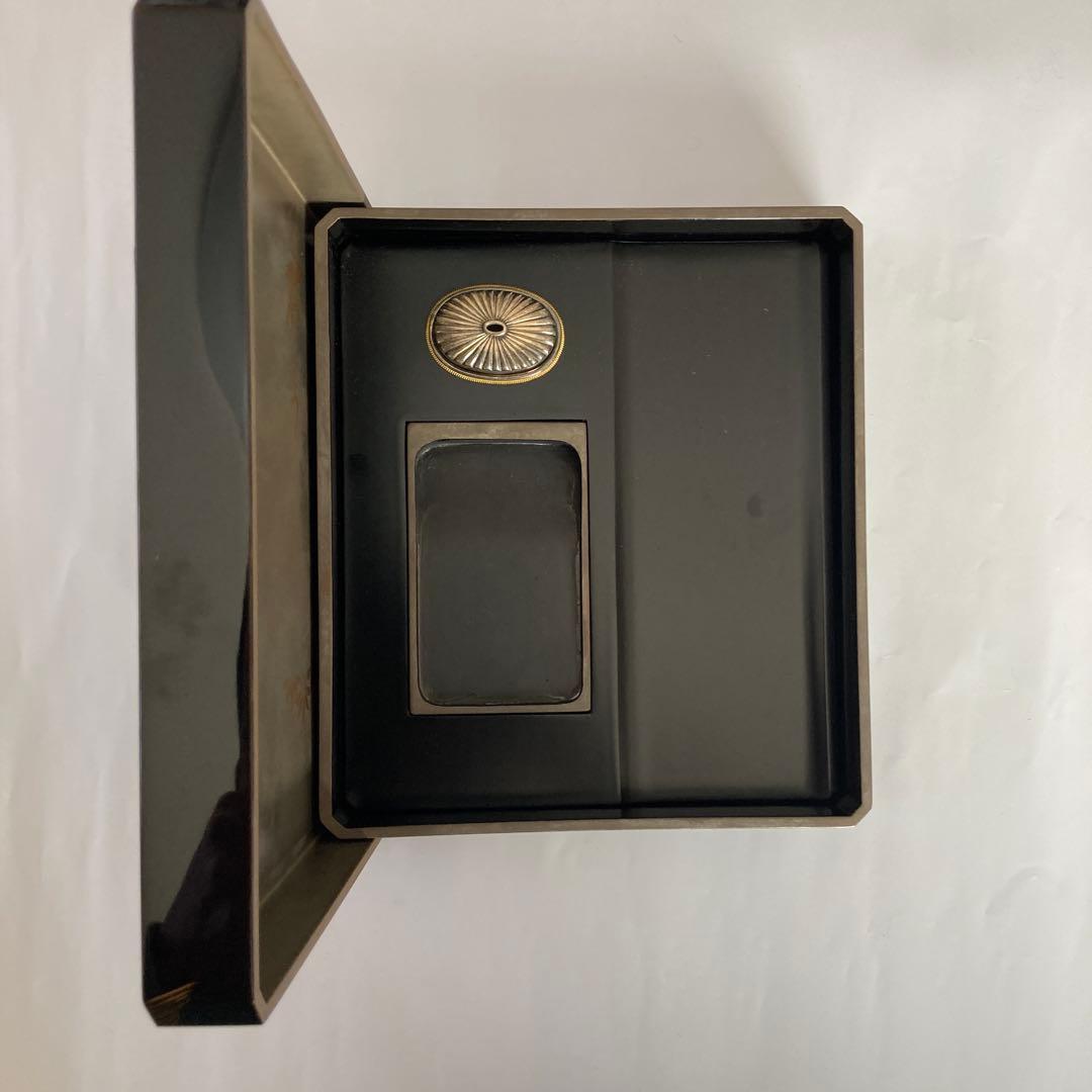 君が代蒔絵　硯箱　平安　象彦