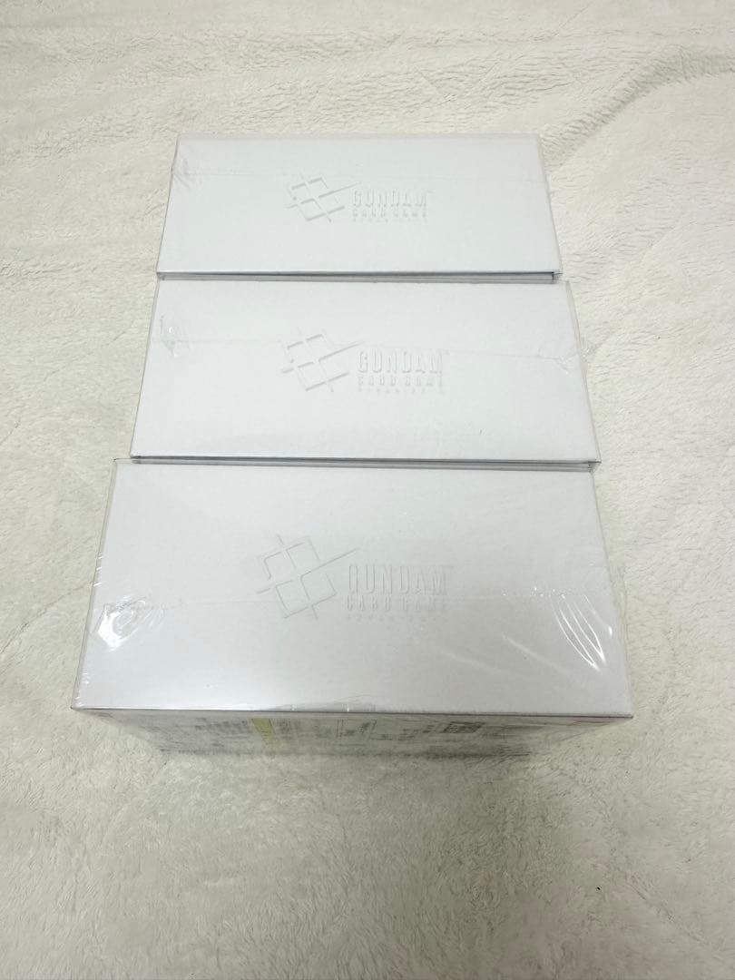 新品未開封　ガンダムカードゲーム　リミテッドbox verβ 3箱セット