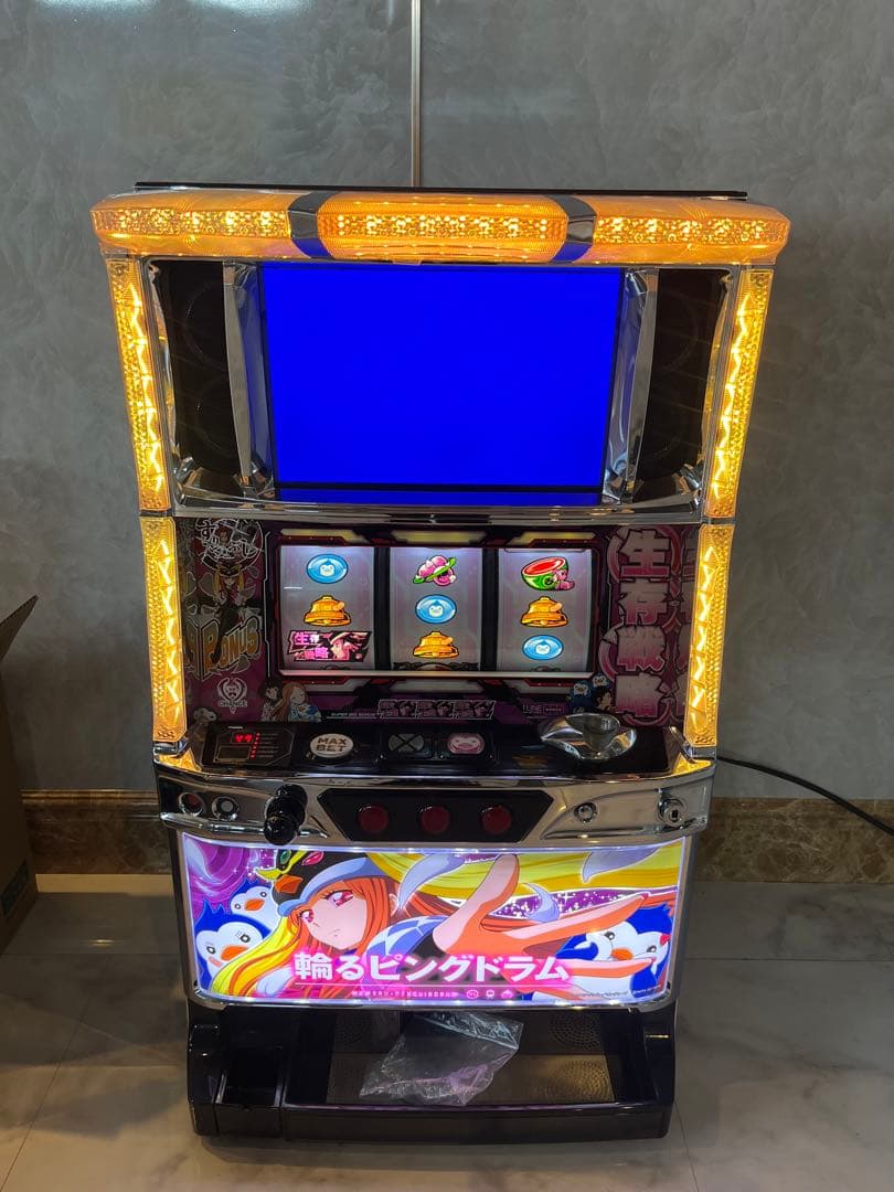 輪るピングドラム　パチスロ実機　画面フリーズ　動作品