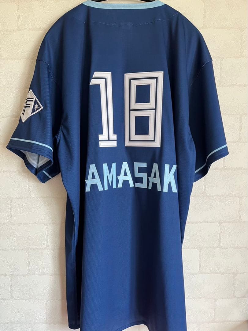 北海道日本ハムファイターズ　レプリカユニフォーム 山﨑福也 Lサイズ　2025