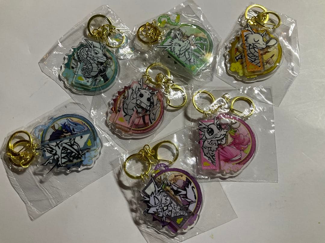 鬼滅の刃　鬼滅祭　辰年アクリルチャーム　フルコンプ7種