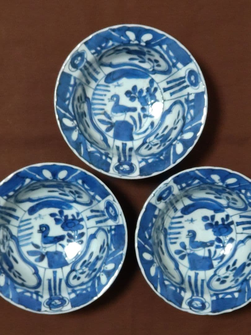 【GAKU.OH】骨董　古陶磁　青花染付小鉢