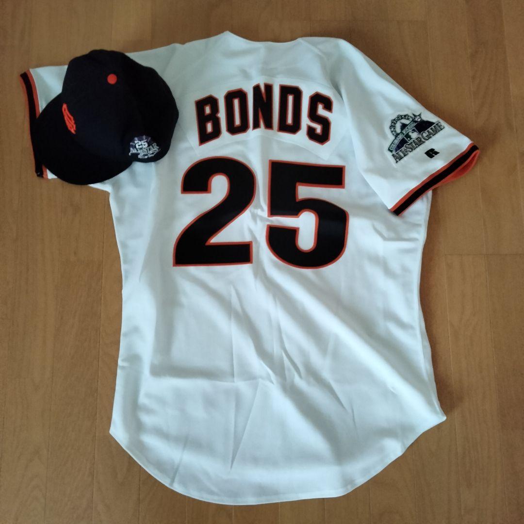 1998年 バリーボンズ オールスターパッチ付ジャージ ハット