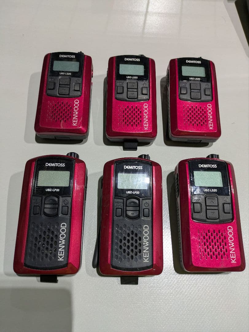 KENWOOD UBZ-LP20 トランシーバー 6台セット