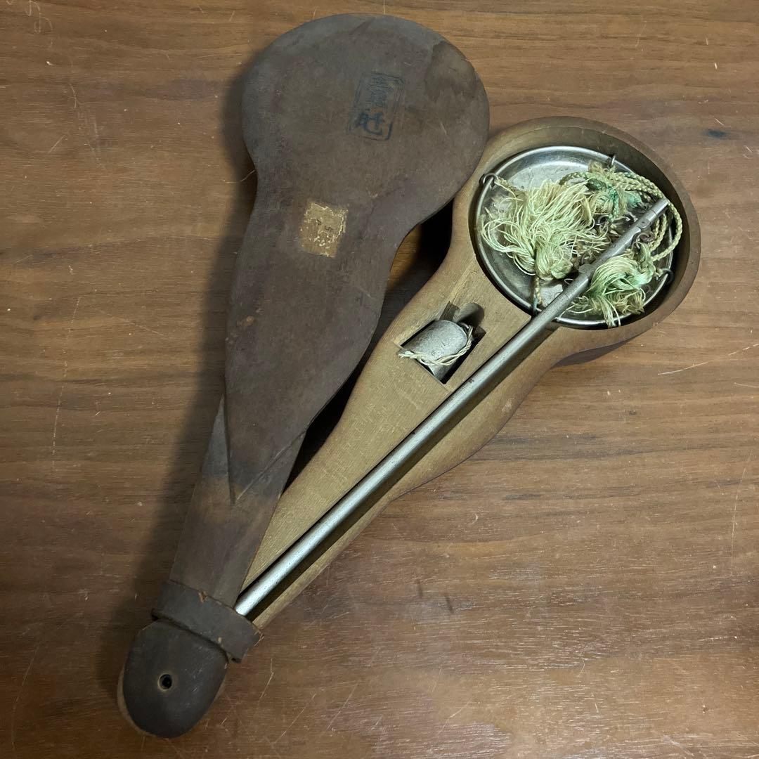 竿秤 分銅 はかり 当時物 アンティーク 古道具 おもり コレクション