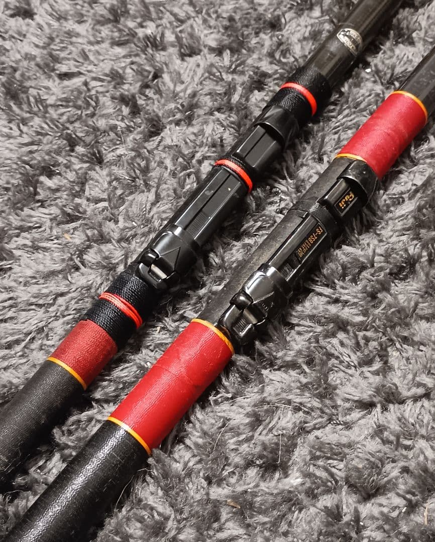 がまかつがま磯3号5.4m2号5.6mまとめて2本