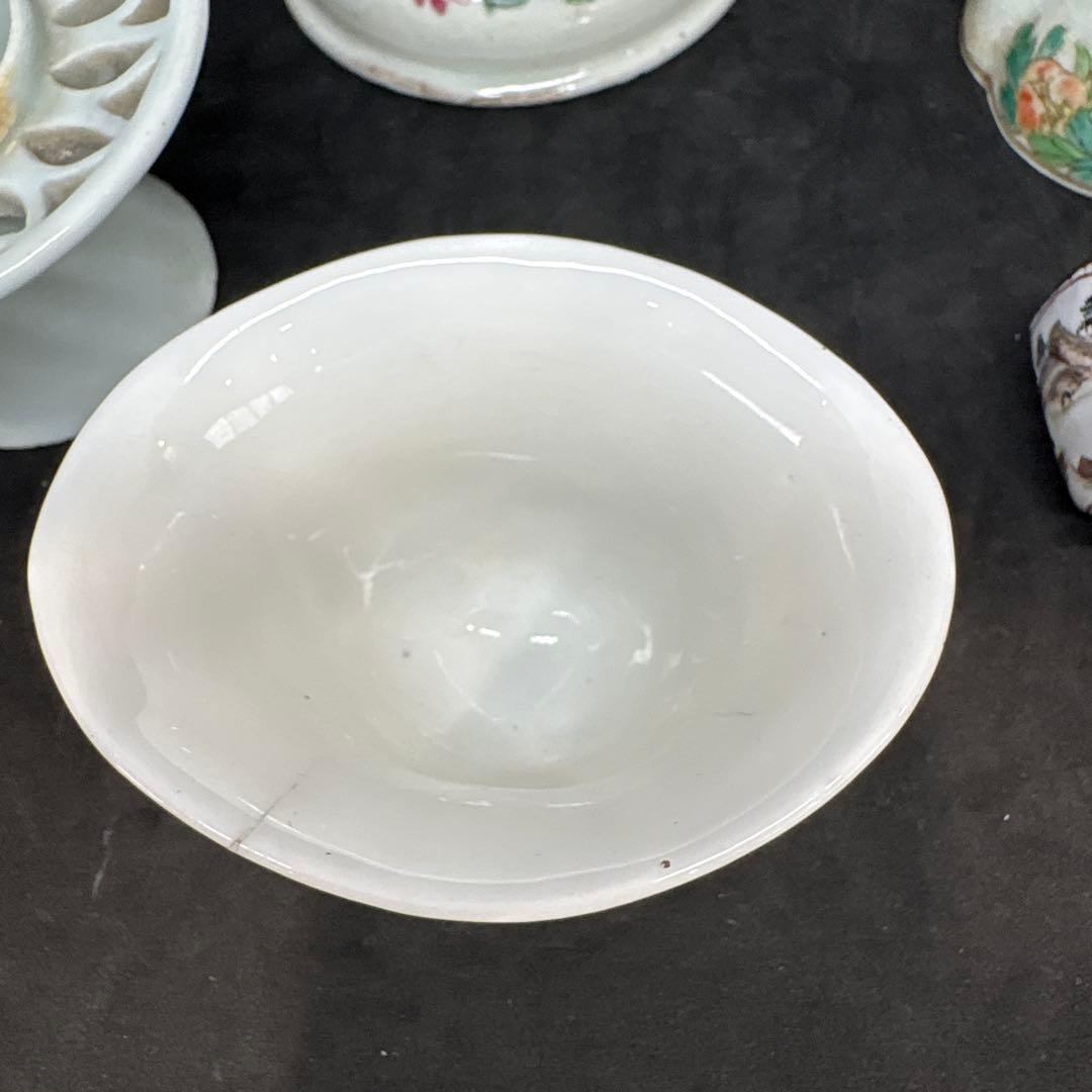 清時代唐時代徳化窯博古圖紋様 磁器大花瓶 伝世品焼物 粉彩