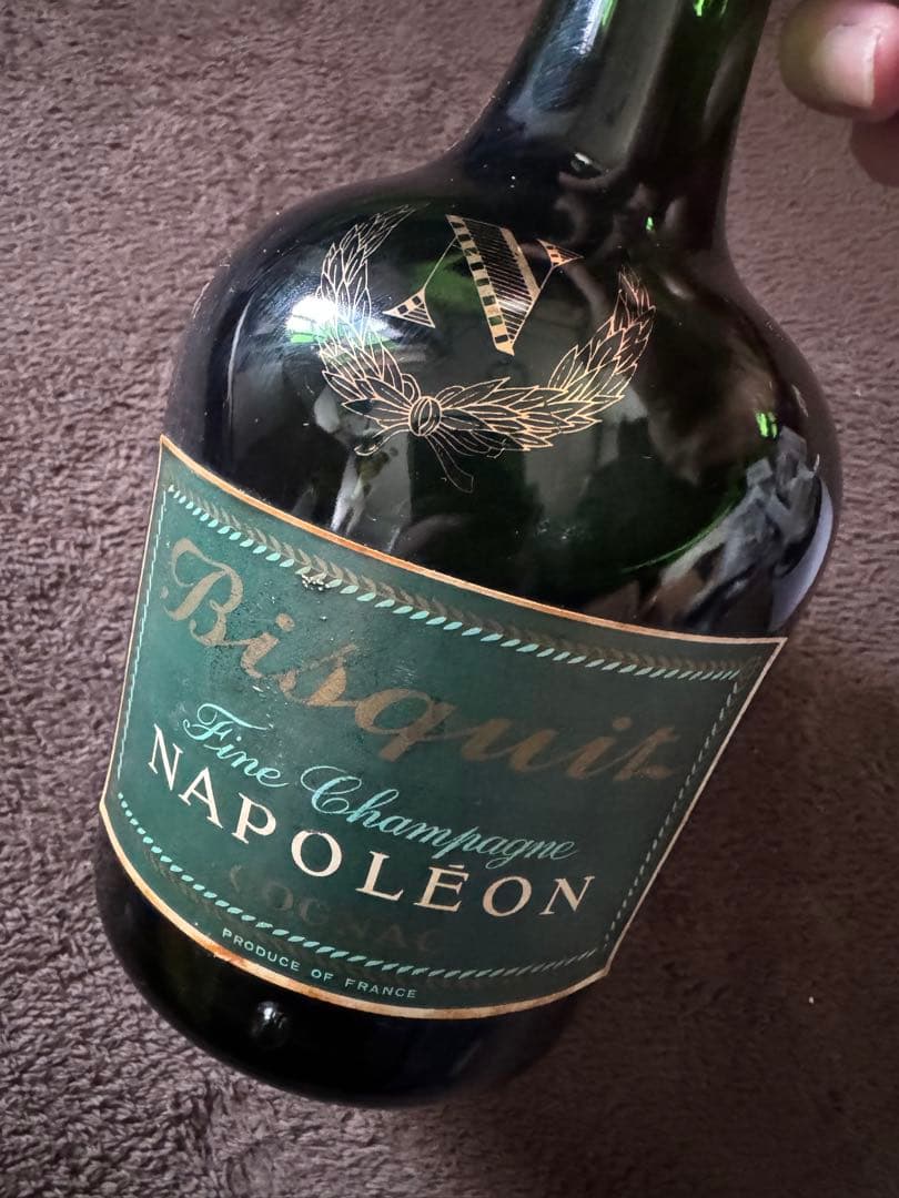 古酒　ブランデー　オタール　ナポレオン　ビスキー　税関スタンプ　未開栓