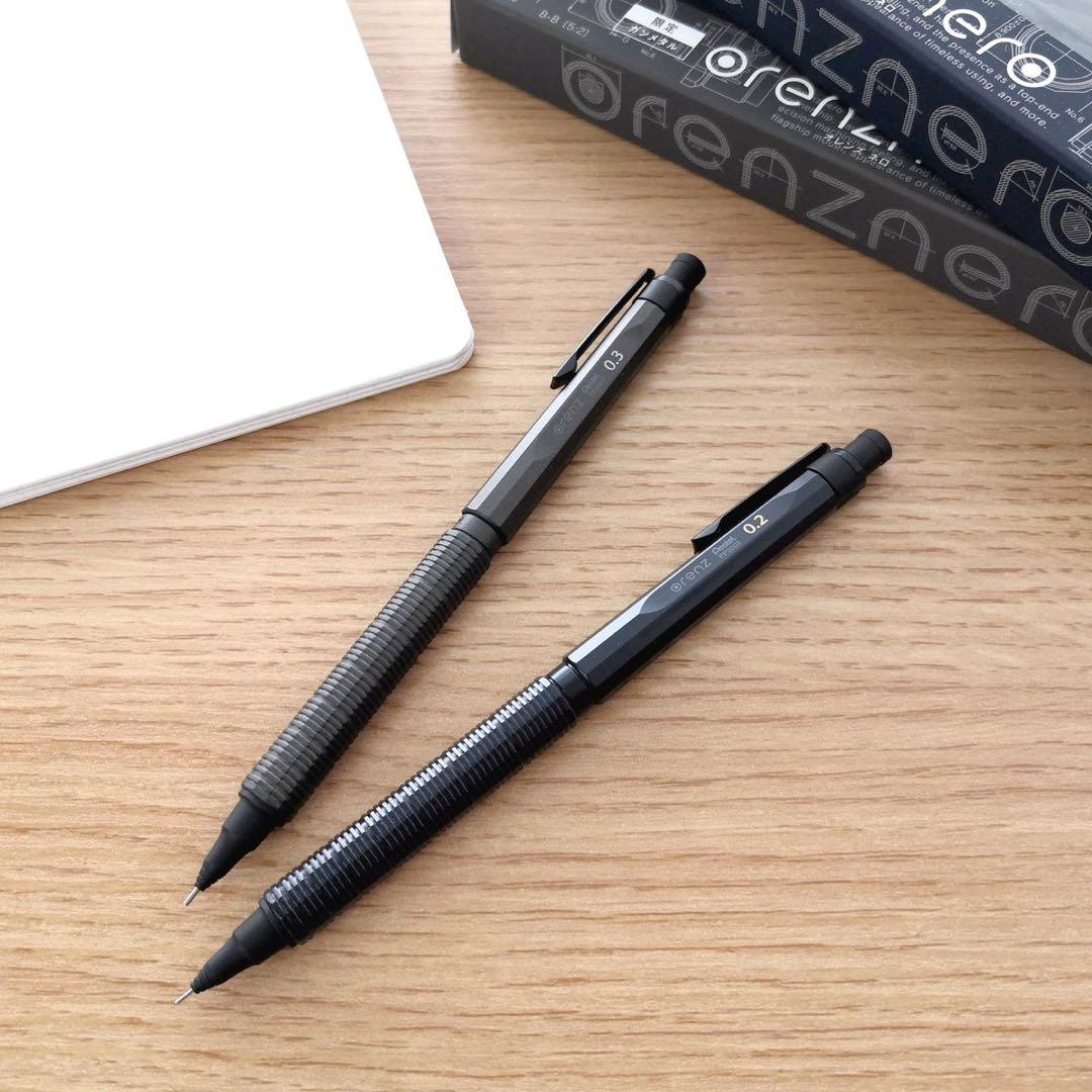 Pentel オレンズネロ 0.3mm ガンメタリック