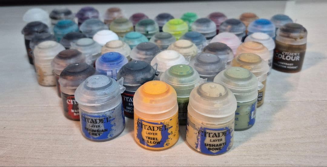 【最終値下げ】シタデルカラー 47本セット 引退品　コントラストカラー多め