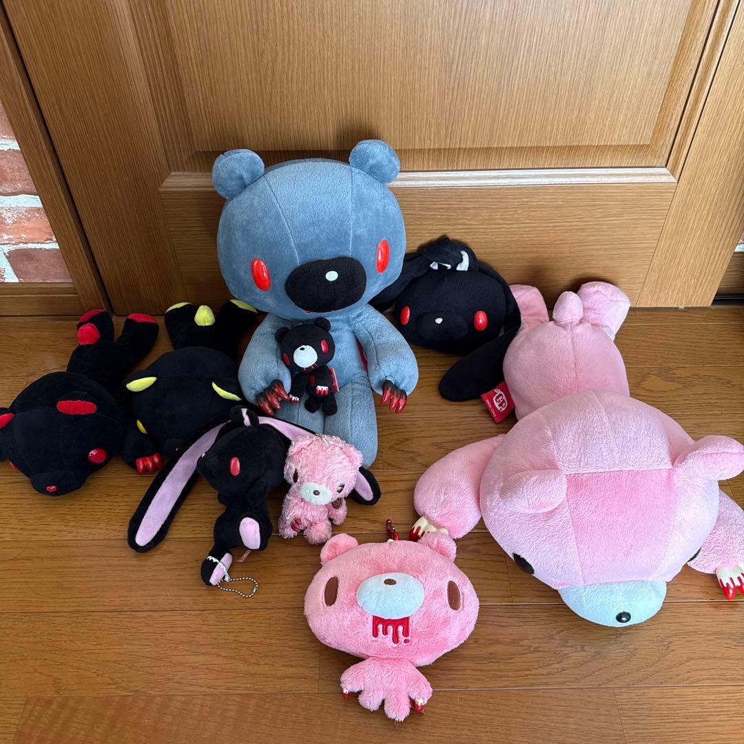 チャックスGP 汎用うさぎ グルーミー　ポーチ ぬいぐるみ タグ付き