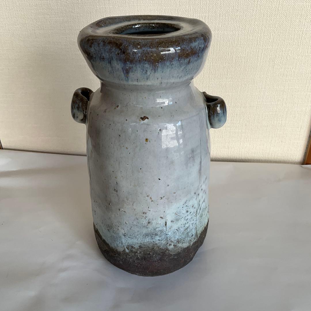 岡田裕作　萩耳付花入