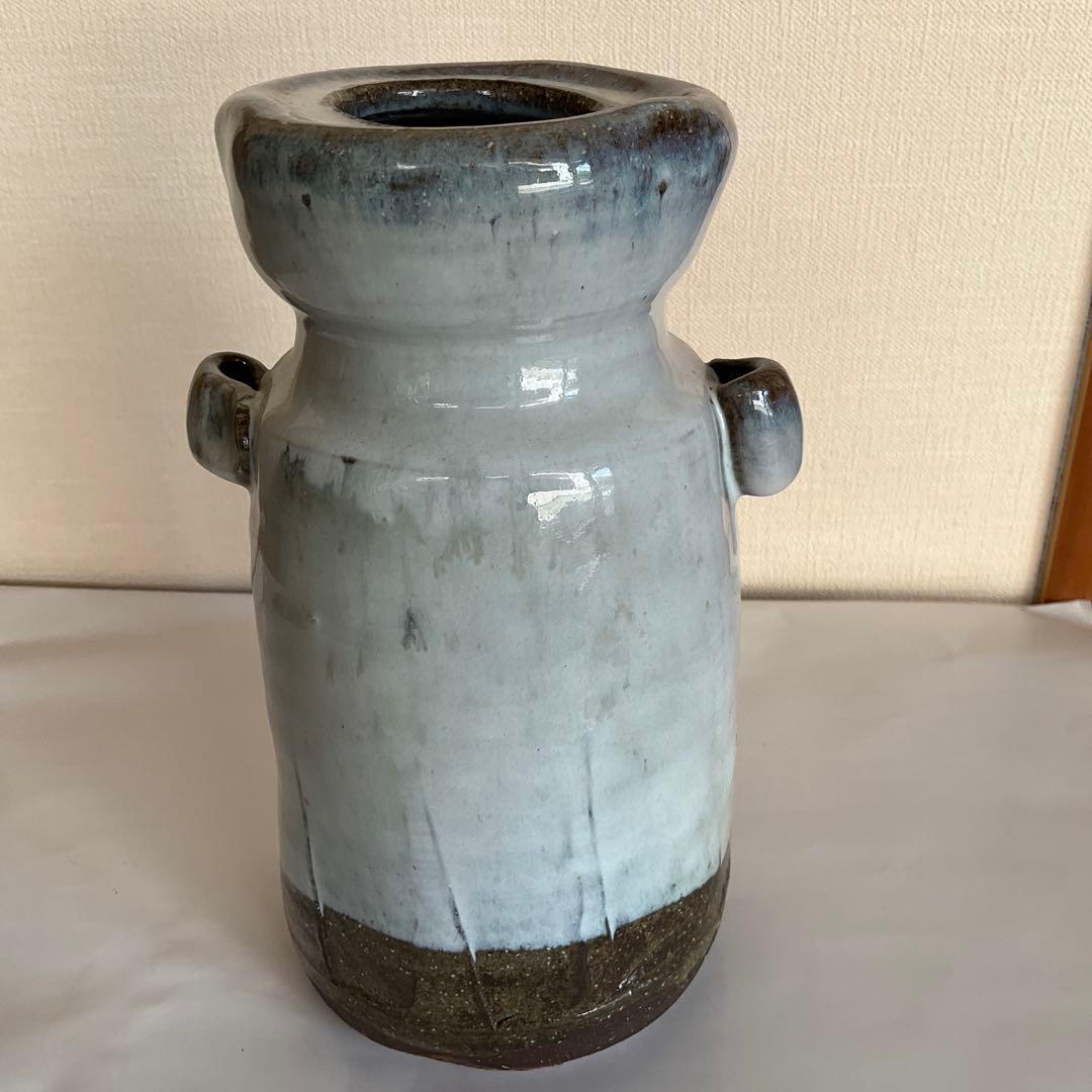 岡田裕作　萩耳付花入