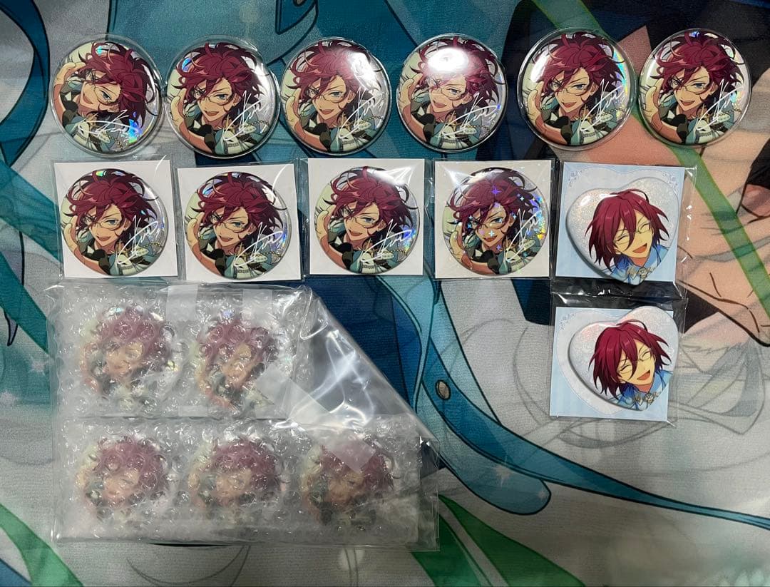 あんスタ 9周年 茨 15点 中国ハート缶茨2点