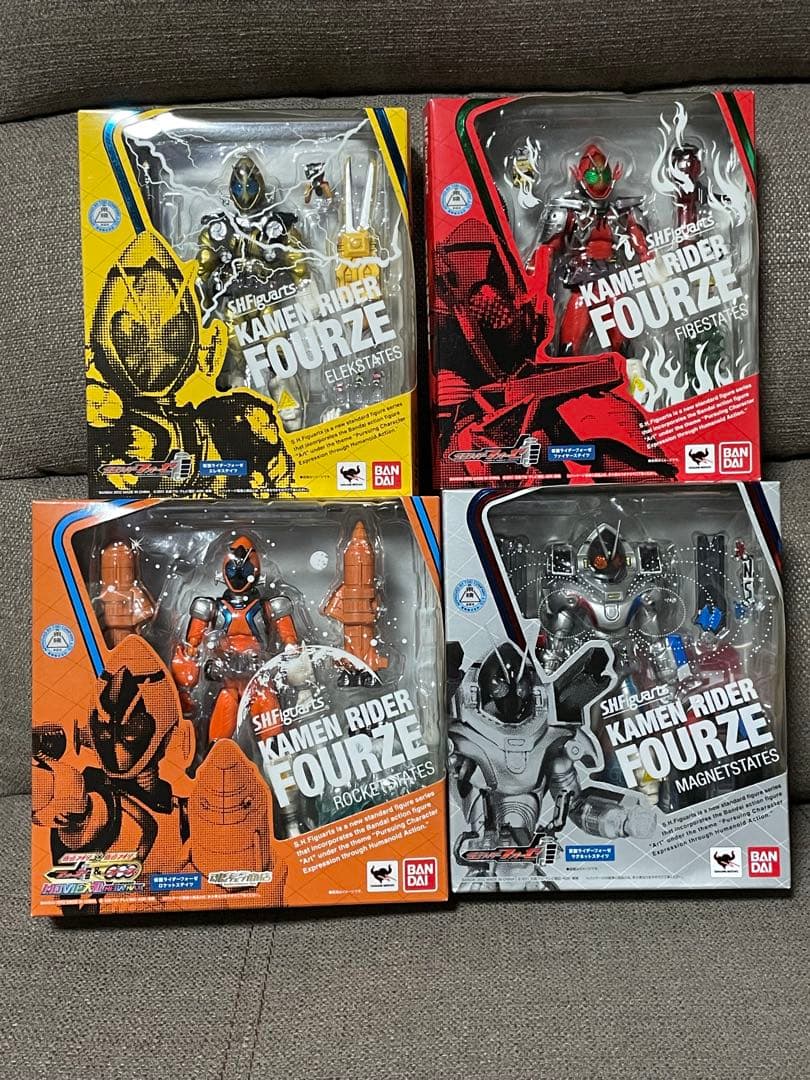 【未開封】仮面ライダーフォーゼ S.H.Figuarts 4体セット