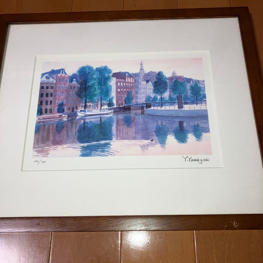 山岸祥晃　朝焼けの運河　ダイヤモンド.スクリーニング