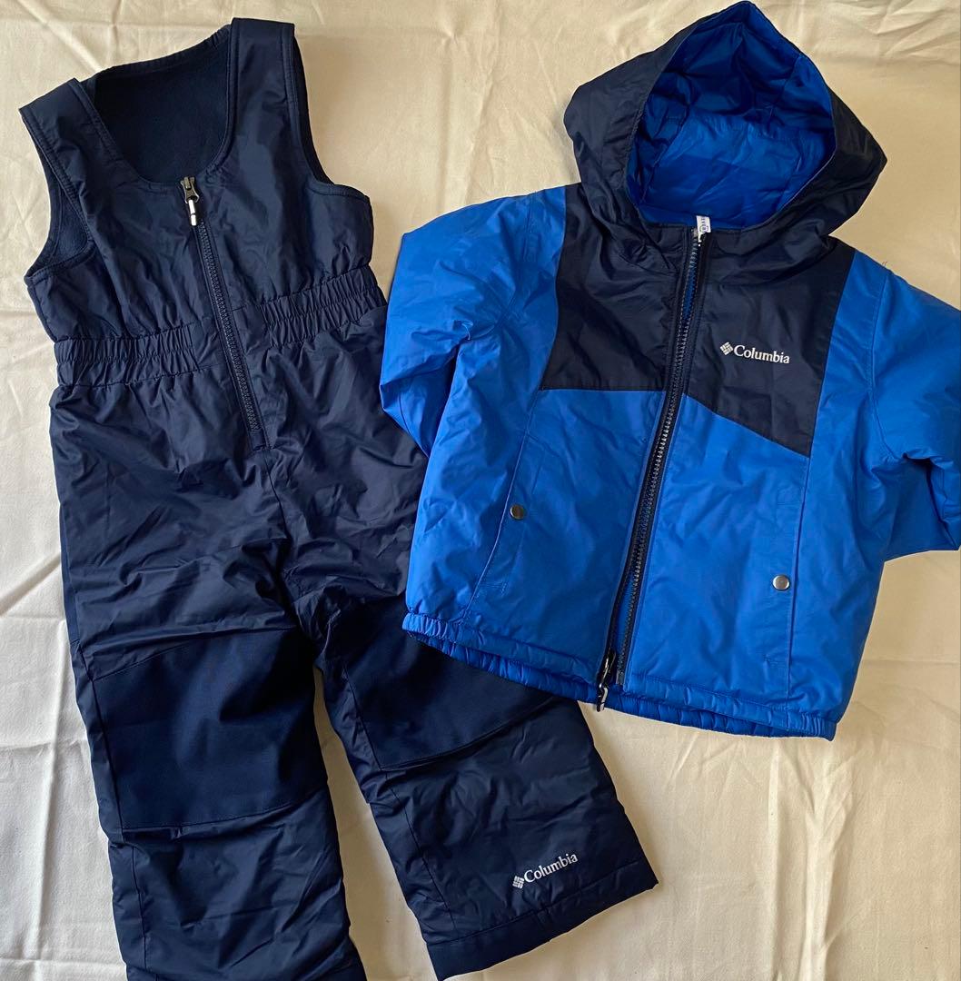 未使用！Columbia 3T こども　スキー　スノーウェア　ブルー　コロンビア