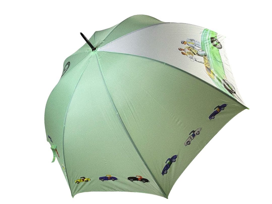 ゴルフアンブレラ　傘　メルセデスベンツ　ベンツ　ライトグリーン　希少カラー