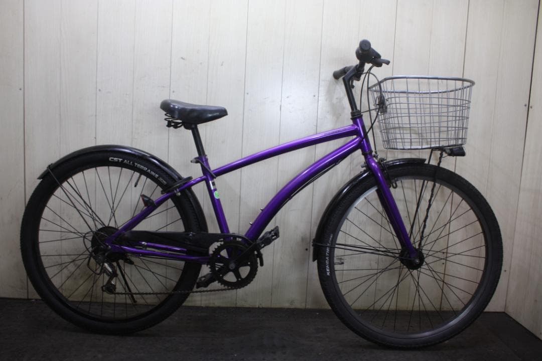 人気！FORKS フォルクス 27.5インチ シマノ6速 CITY バイク