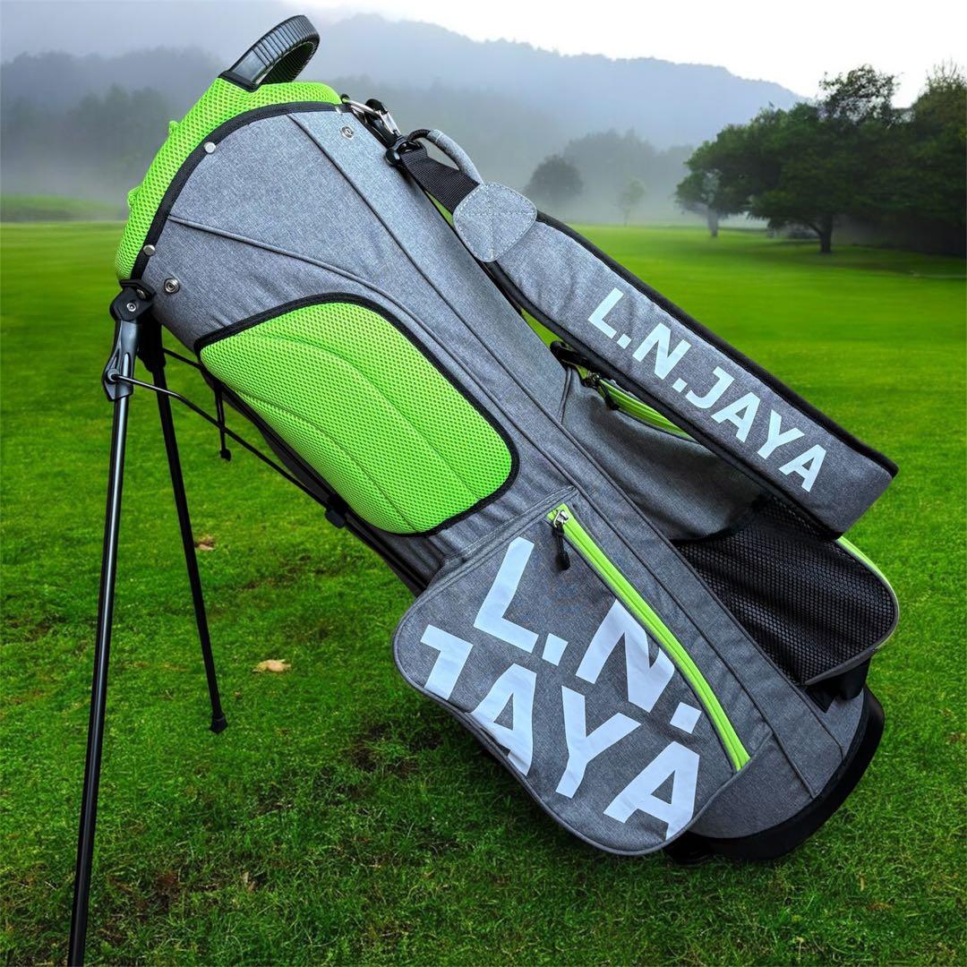 最終価格‼️美品　L.N.JAYA スタンドゴルフバッグ キャディバッグ　9型