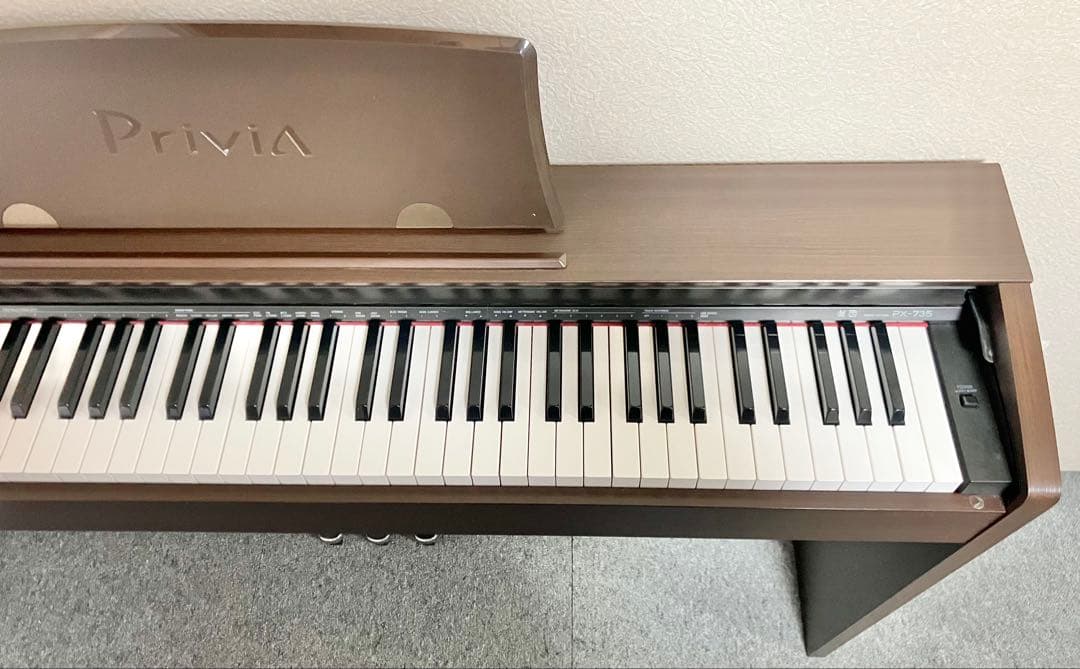 CASIO 電子ピアノ PX-735BN【無料配送可能】
