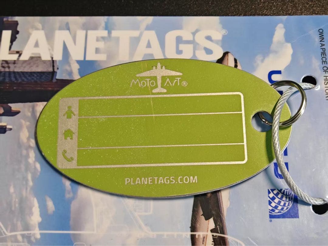 UA ユナイテッド航空 Planetags B767-300ER