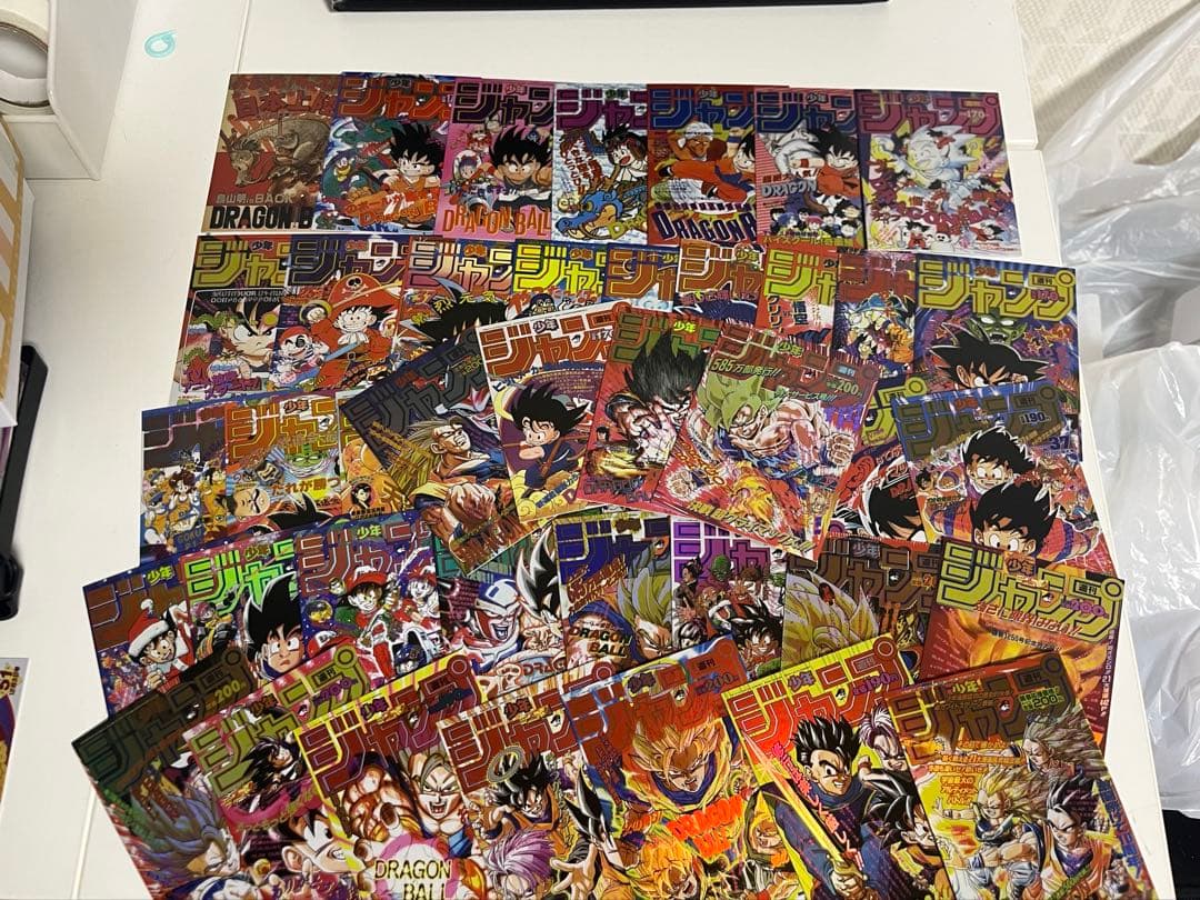 ドラゴンボールカード　ジャンプ表紙カード　海外キラカード　レアカード　海外限定品