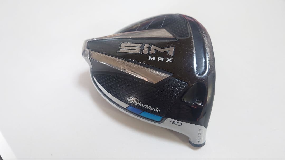 ヘッド＆純正ヘッドカバーSIM MAX９°ドライバー