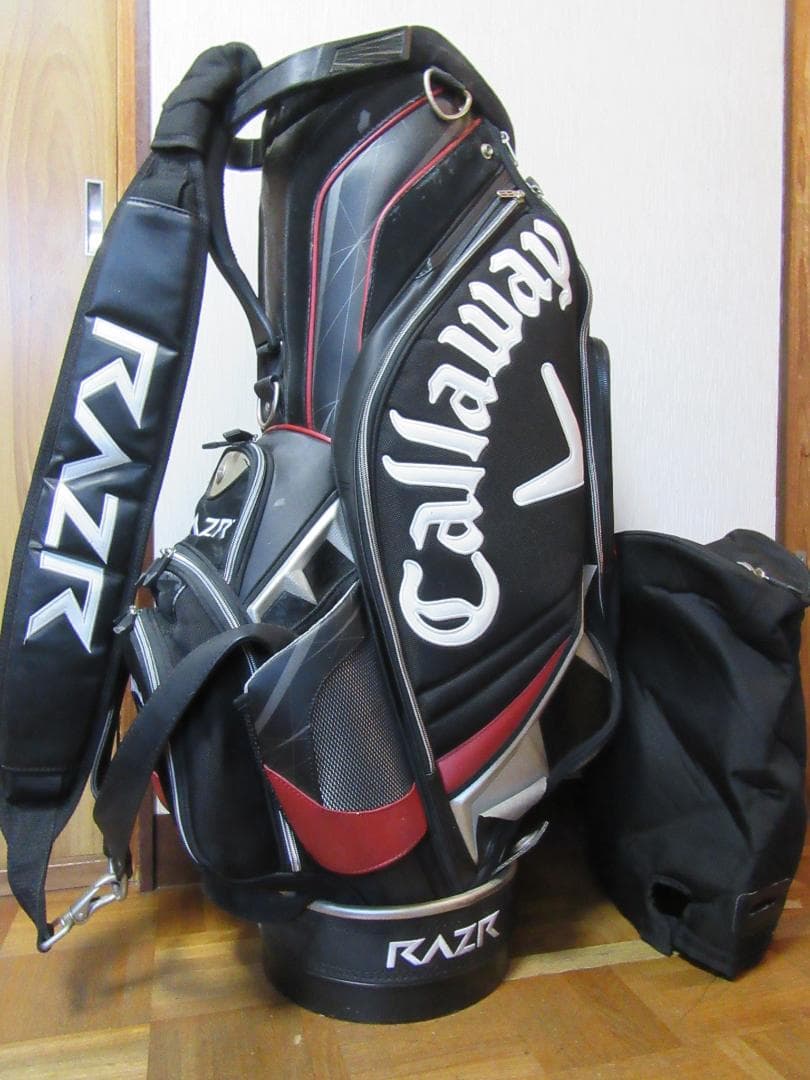 ★キャロウェイ★Callaway V★RAZA★3点式ゴルフバック★.黒★